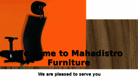 What Mahadistro-furniture.com website looked like in 2016 (8 years ago)
