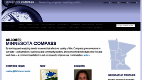 What Mncompass.org website looked like in 2016 (8 years ago)