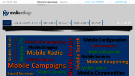 What Mediamileage.com website looked like in 2016 (7 years ago)