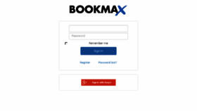 What My.bookmax.net website looked like in 2016 (7 years ago)