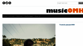 What Musicomh.com website looked like in 2016 (7 years ago)