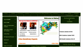 What Mahanhm.in website looked like in 2016 (7 years ago)