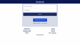 What M.facebook.com website looked like in 2016 (7 years ago)