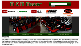 What Mmmower.com website looked like in 2016 (7 years ago)