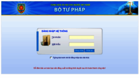 What Mail.moj.gov.vn website looked like in 2016 (8 years ago)
