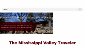 What Mississippivalleytraveler.com website looked like in 2016 (8 years ago)