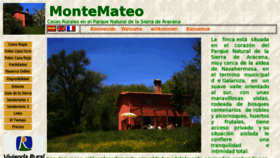 What Montemateo.com website looked like in 2016 (7 years ago)