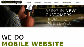 What Mobilewebexpert.co.uk website looked like in 2016 (8 years ago)