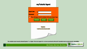 What Mytakafulpartners.com.my website looked like in 2016 (7 years ago)