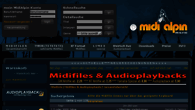 What Midi-alpin.at website looked like in 2016 (8 years ago)
