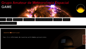 What Meteorologiaespacial.es website looked like in 2016 (7 years ago)