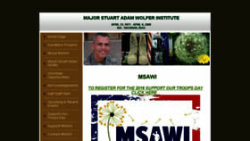 What Msawi.org website looked like in 2016 (7 years ago)