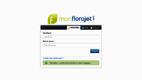 What Monflorajet.com website looked like in 2016 (8 years ago)