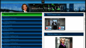 What Marthastokes.com website looked like in 2016 (7 years ago)