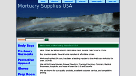 What Mortuarysuppliesusa.com website looked like in 2016 (7 years ago)