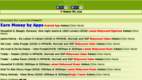What Mirchiwap.in website looked like in 2016 (8 years ago)