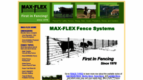 What Maxflex.com website looked like in 2016 (7 years ago)