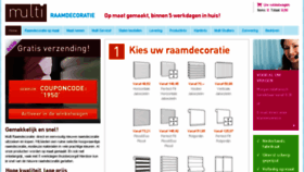 What Multiraamdecoratie.nl website looked like in 2016 (7 years ago)