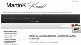 What Martink-kunst.de website looked like in 2016 (7 years ago)