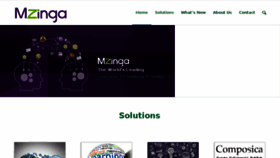 What Mzinga.com website looked like in 2016 (7 years ago)