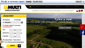 What Multinieruchomosci.pl website looked like in 2016 (7 years ago)