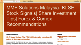 What Mmfsolutionsmy.blogspot.in website looked like in 2016 (8 years ago)