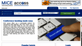 What Mice-access.com website looked like in 2016 (7 years ago)