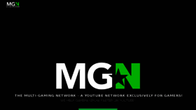 What Mgn.tm website looked like in 2016 (7 years ago)