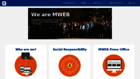 What Mweb.com website looked like in 2016 (7 years ago)