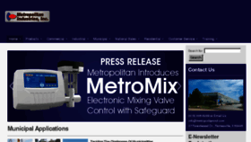 What Metropolitanind.com website looked like in 2016 (8 years ago)