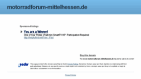 What Motorradforum-mittelhessen.de website looked like in 2016 (7 years ago)