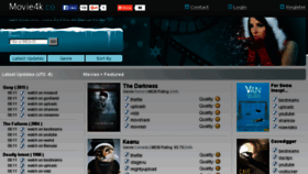 What Movie4k.co website looked like in 2016 (7 years ago)