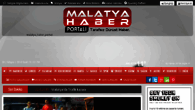 What Malatyahaberportali.com website looked like in 2016 (8 years ago)