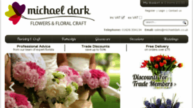 What Michaeldark.co.uk website looked like in 2016 (9 years ago)