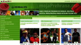 What Mojaprehrana.com website looked like in 2016 (7 years ago)