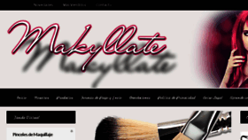 What Makyllate.com website looked like in 2016 (7 years ago)