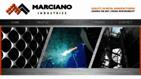 What Marcianoindustries.com.au website looked like in 2016 (7 years ago)