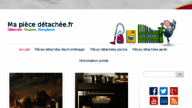 What Ma-piece-detachee.fr website looked like in 2016 (7 years ago)