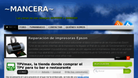 What Mancera.org website looked like in 2016 (7 years ago)
