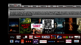 What Maxtv.cc website looked like in 2016 (7 years ago)