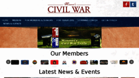 What Mocivilwar.org website looked like in 2016 (7 years ago)
