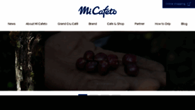 What Mi-cafeto.com website looked like in 2016 (7 years ago)