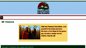 What Mountainorchards.ca website looked like in 2016 (7 years ago)