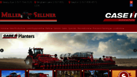 What Millersellner.com website looked like in 2016 (7 years ago)