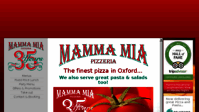 What Mammamiapizzeria.co.uk website looked like in 2016 (7 years ago)