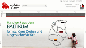 What Mybaltic.de website looked like in 2016 (9 years ago)