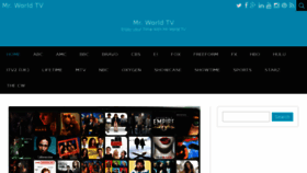What Mrworldtv.com website looked like in 2016 (7 years ago)