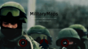What Militarymaps.info website looked like in 2016 (7 years ago)