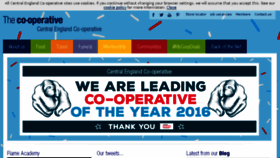 What Midlands.coop website looked like in 2016 (7 years ago)