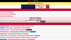 What Mirchiking.com website looked like in 2016 (7 years ago)